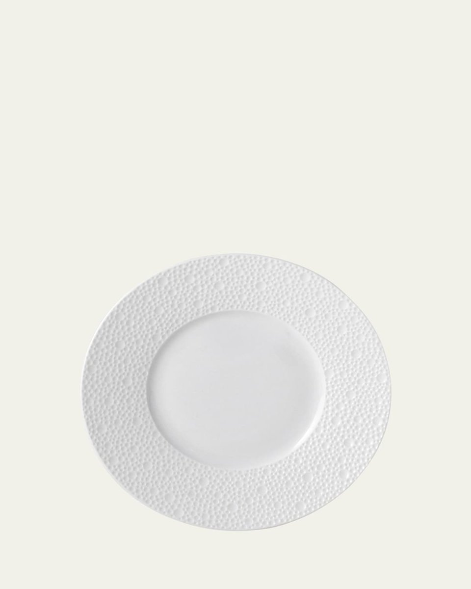 Ecume White Dinner Plate